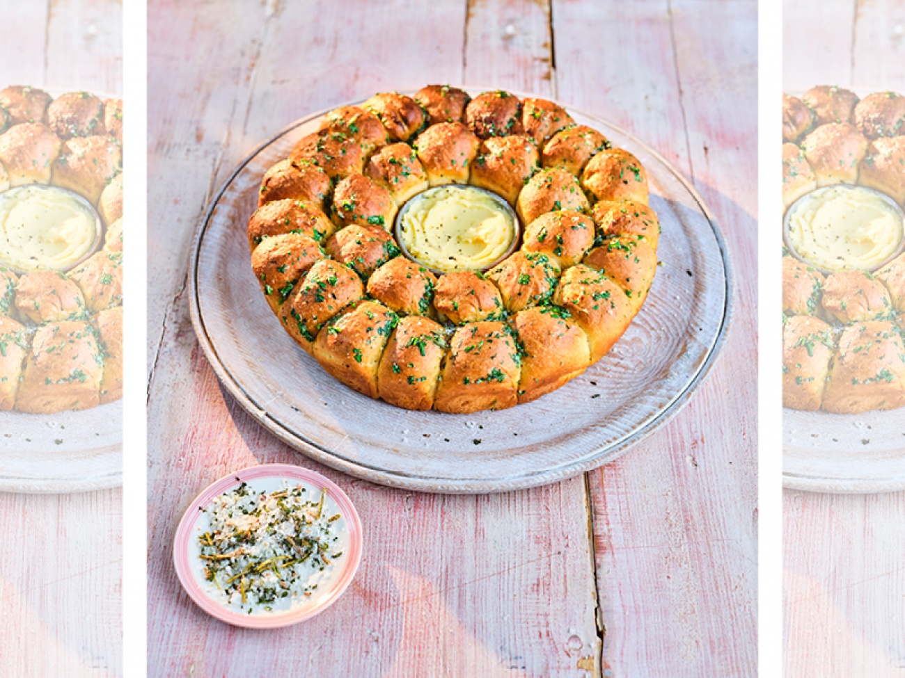 How to Make Tear and Share Garlic Bread Living North